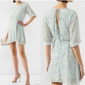 Alice & Olivia Palmira sequin mini dress sz S/US 4
